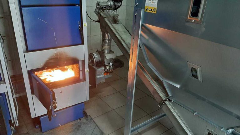 Kotłownia z palnikiem na zrębki Eco Palnik serii ZR - zdjęcie z realizacji