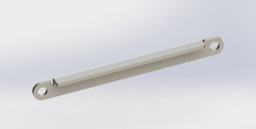 Cięgno rusztu ruchomego palnika w osłonie ceramicznej typu Uni Max o mocy od 100 do 750 kW
