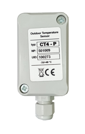 Czujnik temperatury zewnętrznej CT4-P PLUM