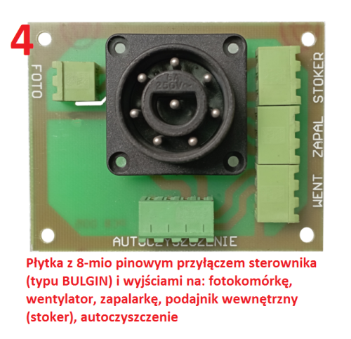 Płytka przyłączeniowa palnika serii VIP