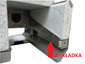 Wykładka boczna palnika serii Uni Max o mocy od 60 do 80 kW