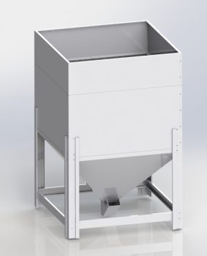 Zasobnik na pellet 2000 kg